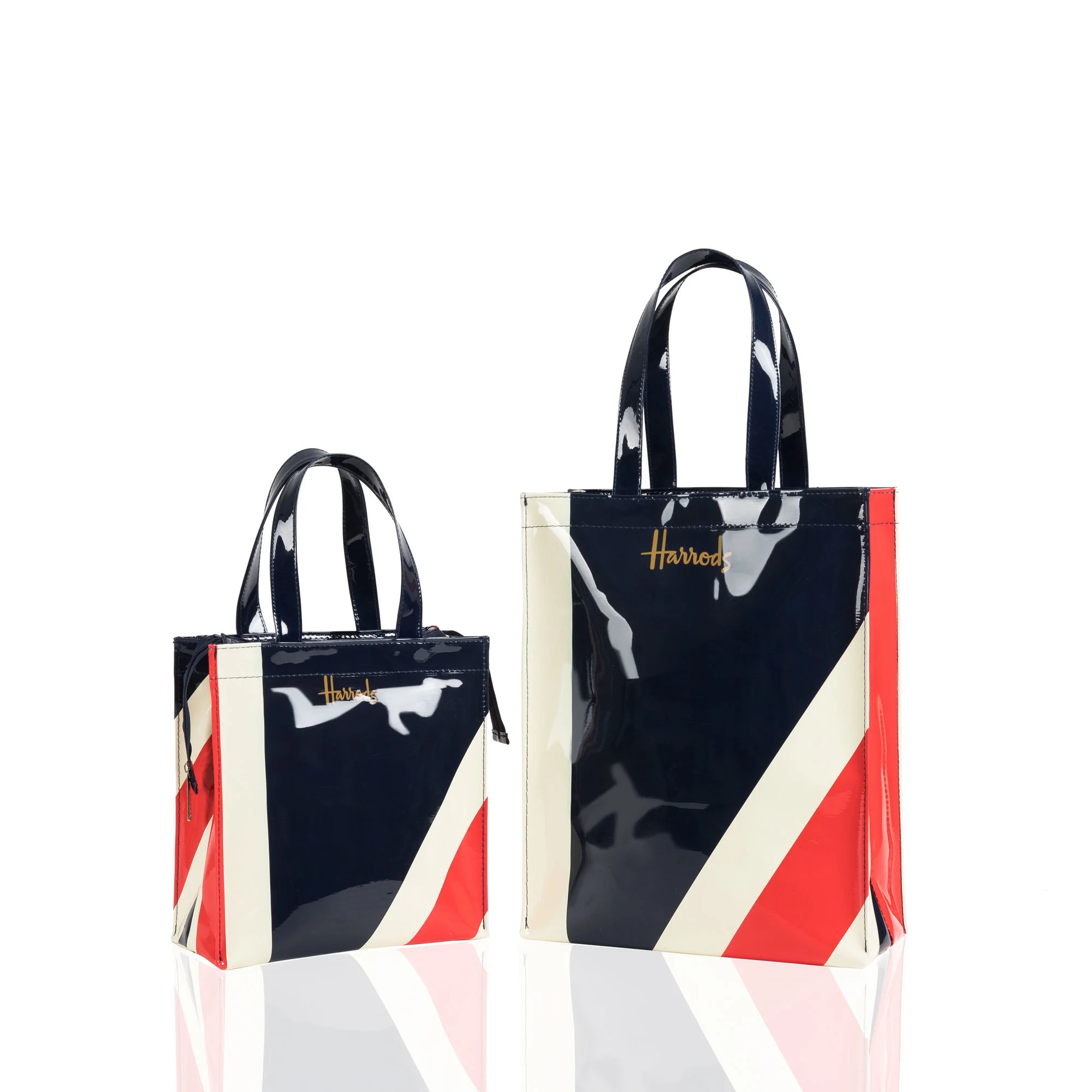 

Simple Stylish PVC Reusable Shopping Bag Women's Bag Eco Friendly Flower Shopper Bag Waterproof Handbag Lunch Tote Shoulder Bag
