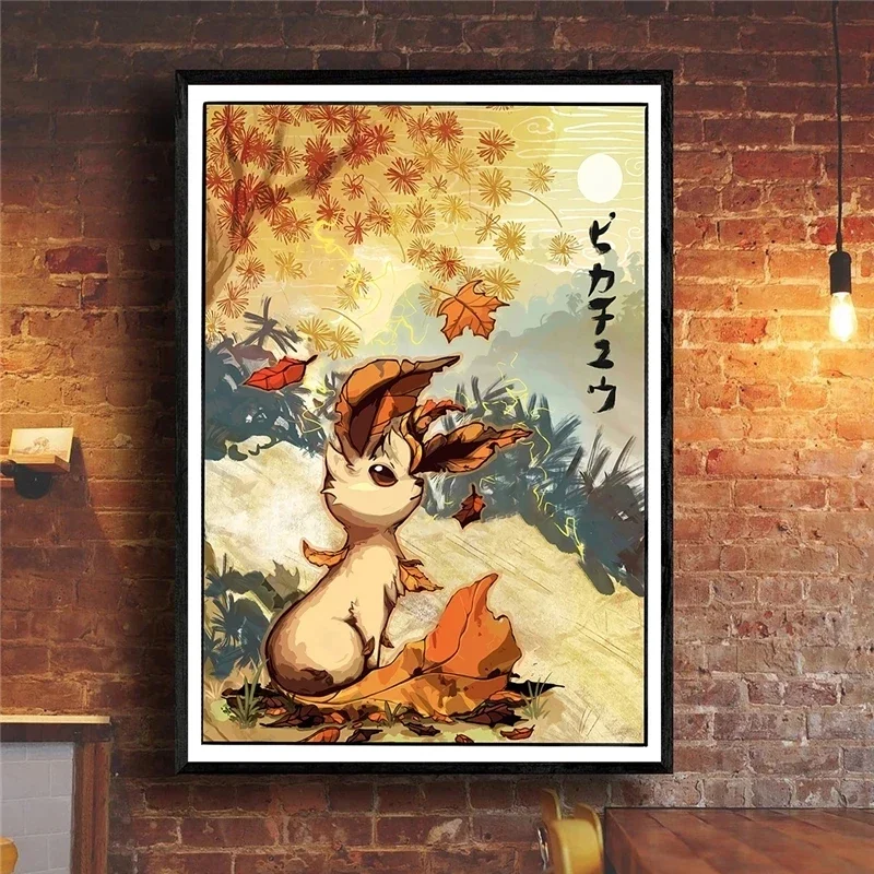 

Картина на холсте Pokemon Leafeon TAKARA TOMY