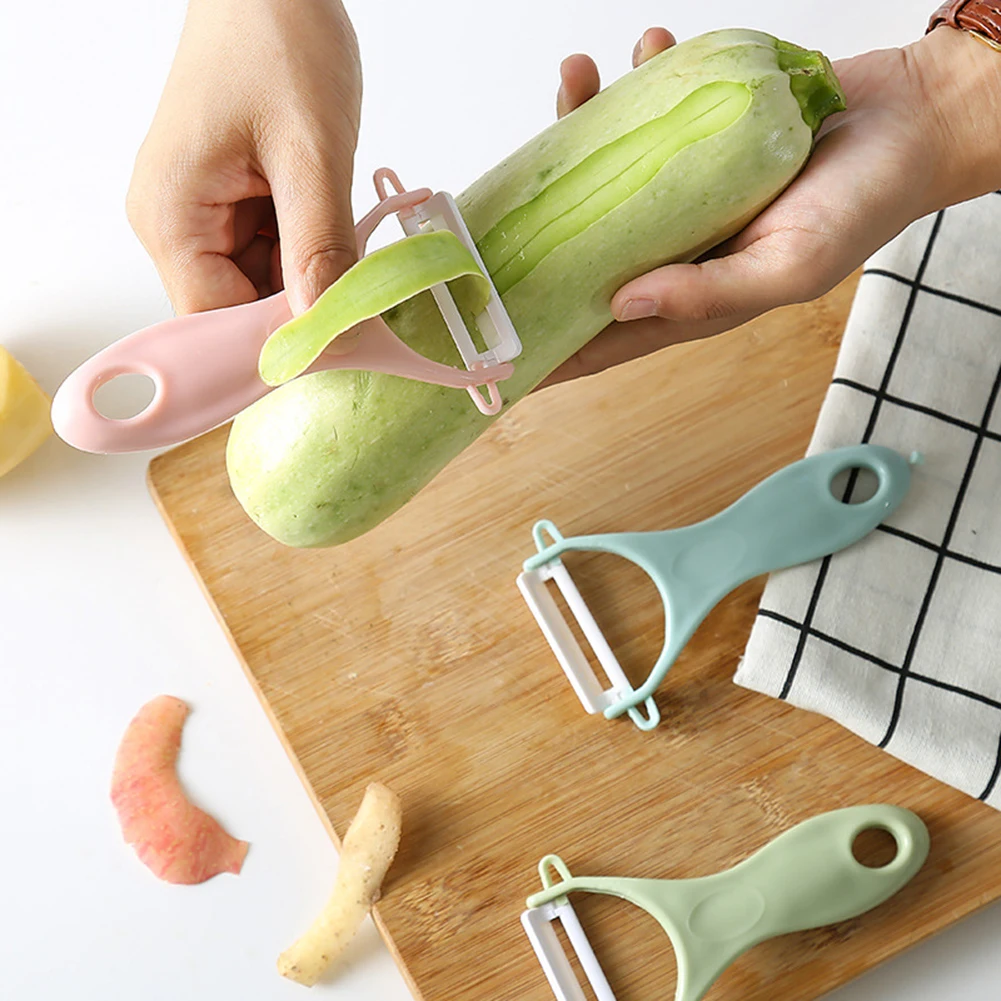 

Ceramic Fruit Peeler Kitchen Multi-Function Planer Household Apple Peeler Potato Peeler