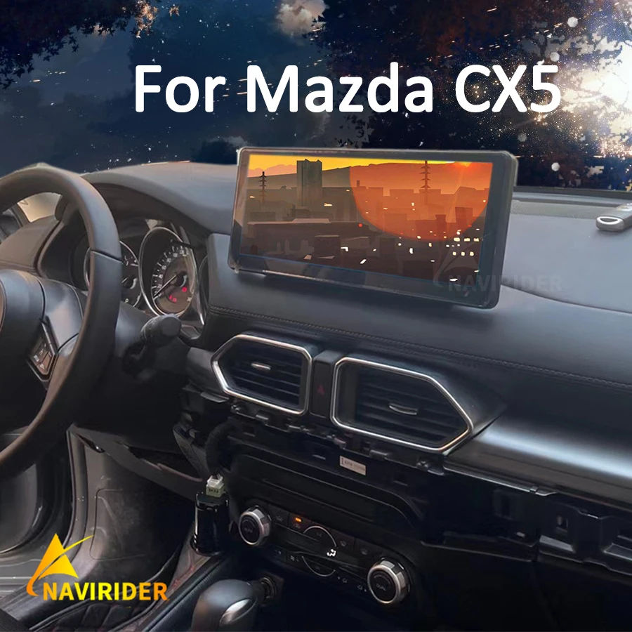 

1920*720 QLED Android 13 экран мультимедийный видеоплеер для Mazda CX5 CX-5 CX 5 2017 2018 2019 CarPlay Автомагнитола 256 ГБ