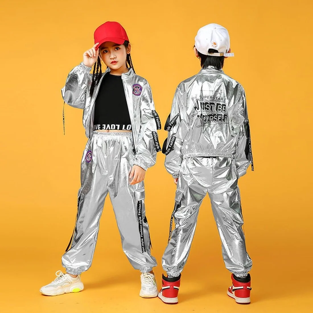 Лидер продаж 2022 детские костюмы в стиле хип-хоп с космосом и астронавтом комплект