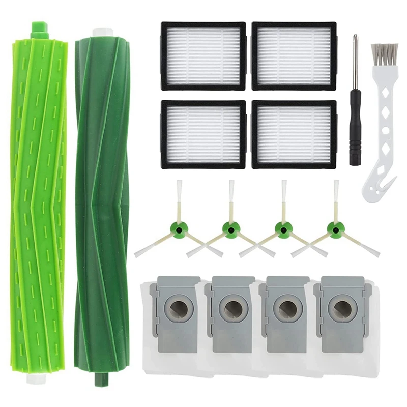 

Replacement Parts Kit Compatible For Irobot Roomba I7 I7+I3 I3+ I4 I4+ I6 I6+ I8 I8+ E5 E6 E7 J7 J7+/Plus Vacuum Cleaner