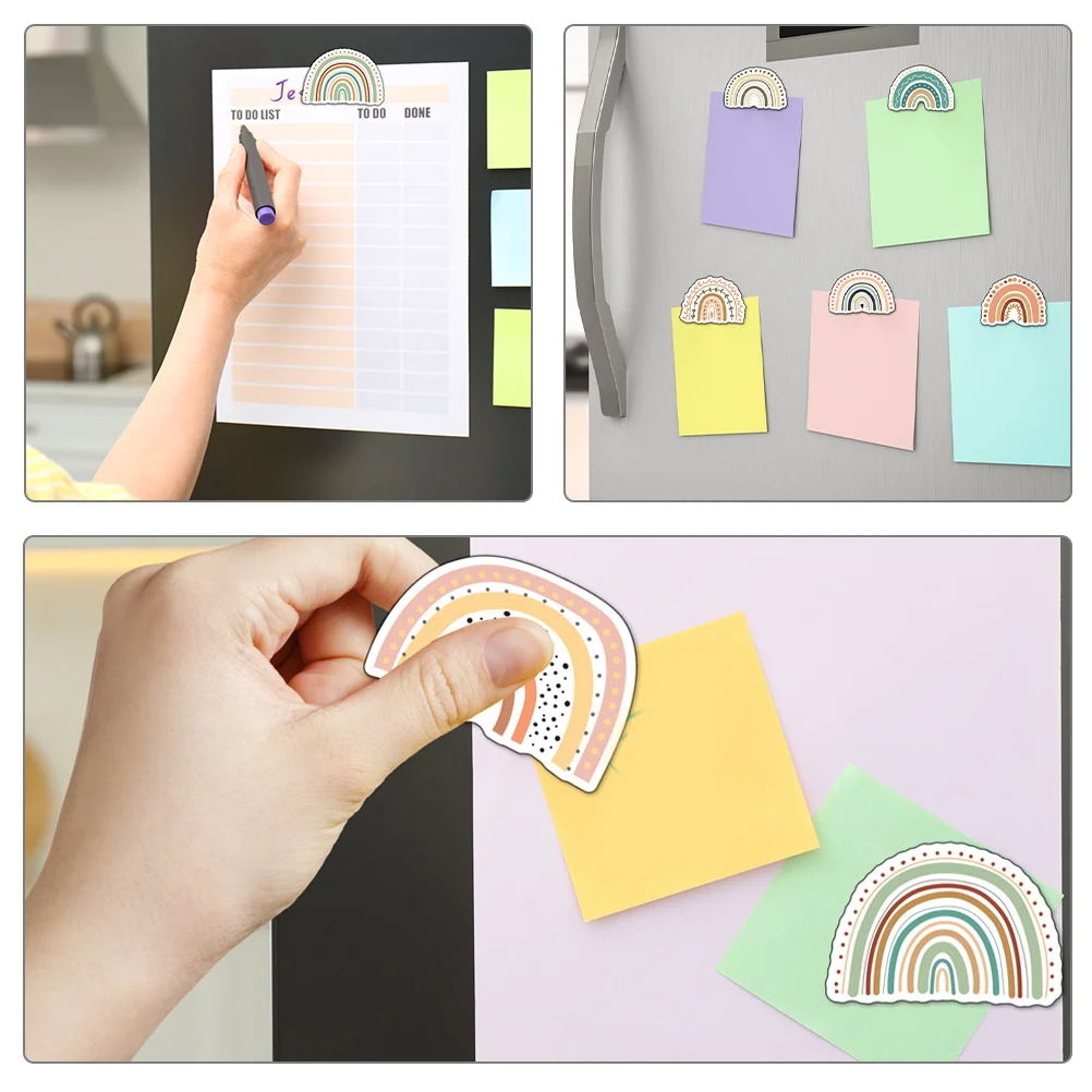 16 шт. магниты магнитные украшения для холодильника радужные богемные