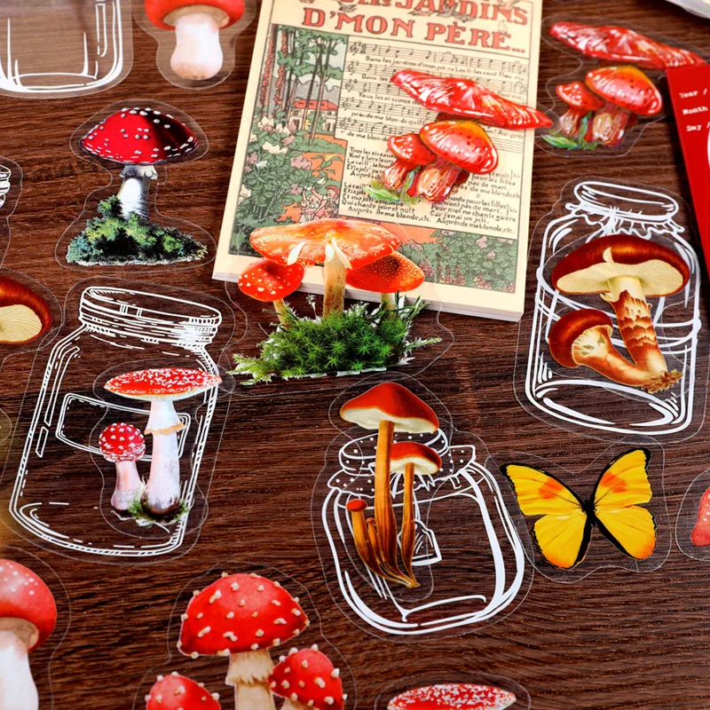 

40 шт./лот Kawaii альбом для скрапбукинга наклейки маленький мир в бутылке нежелательный Журнал Бумага канцтовары наклейки планировщик декорат...