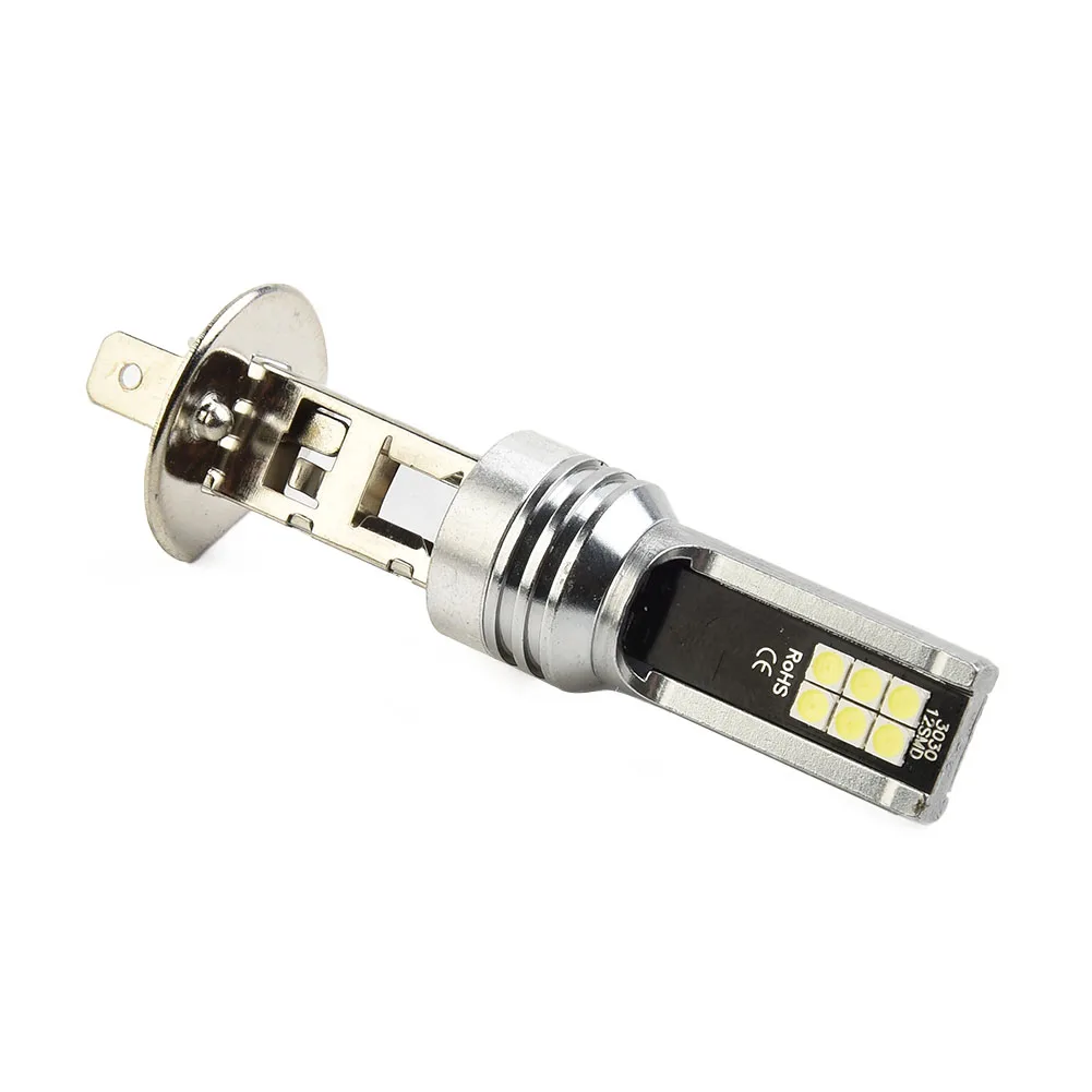 

LED Lights Bulbs H1 Headlight High/Low Beam Kits Metal Super White Universal Waterproof White 2 Bulbs 2pcs/Set