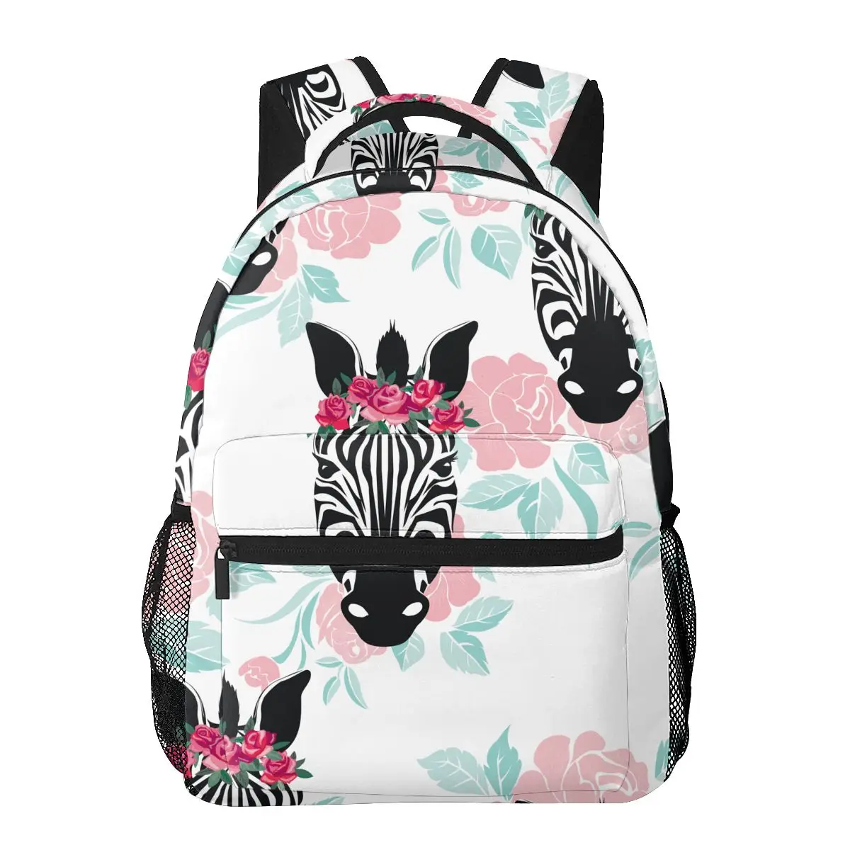 

Female Backpack Wild Animal Zebra Women Backpack College School Bagpack Travel Shoulder Bags For Teenage Girls