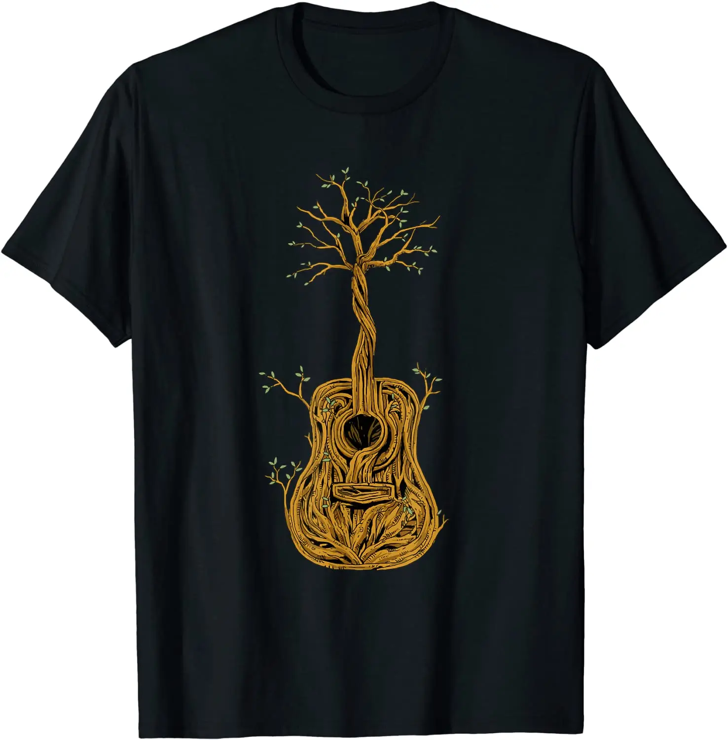 

Acoustic Guitar Tree of Life Guitar Player Nature Guitarist TShirt