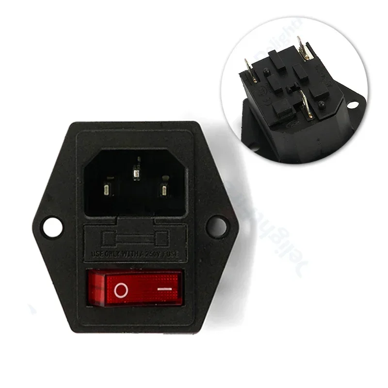 

Розетка DelightFire IEC320 C14 C13 16А