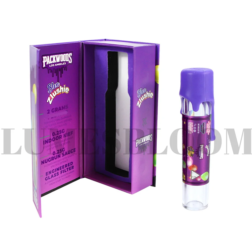 Акриловый контейнер-трубка для хранения цветов 2 г