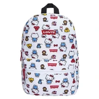 2022 new original hello kitty printed canvas backpack cute sanrio lady bag girl backpack school bag laptop bag shoulder bag gift