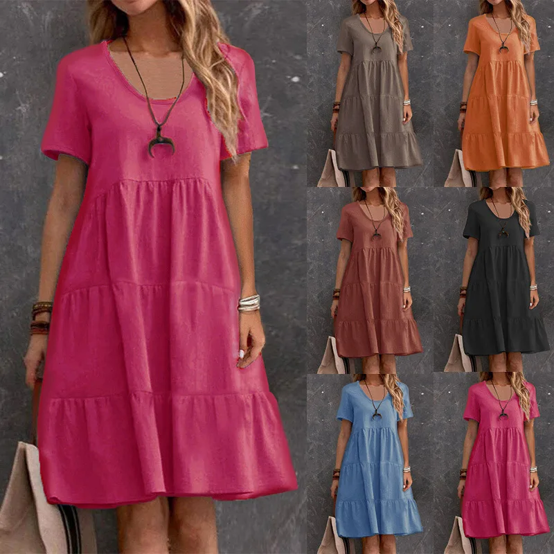 Женские летние платья из хлопка