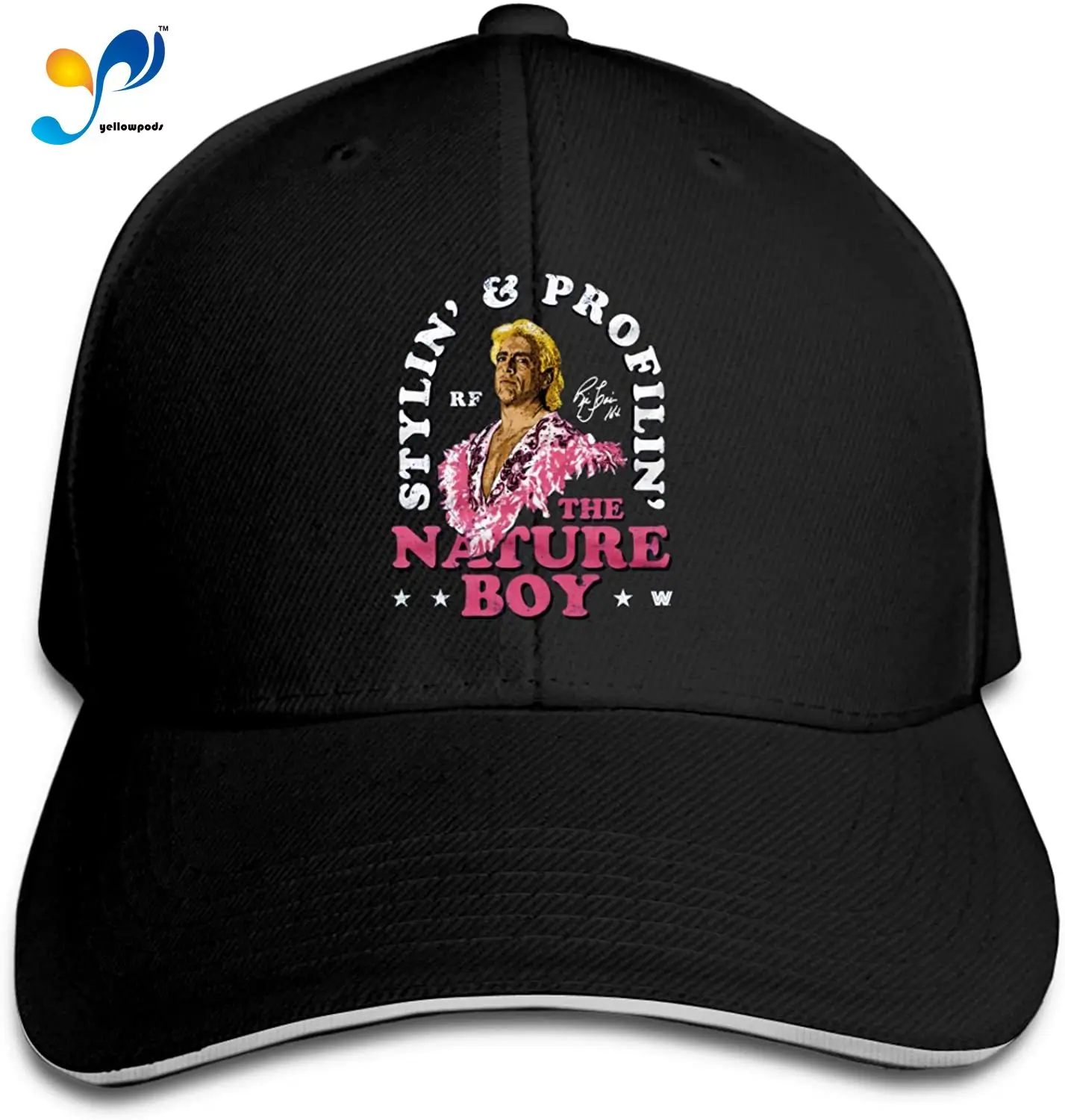 

RIC Flair Unisex Soft Casquette Cap Vintage Adjustable Baseball Caps