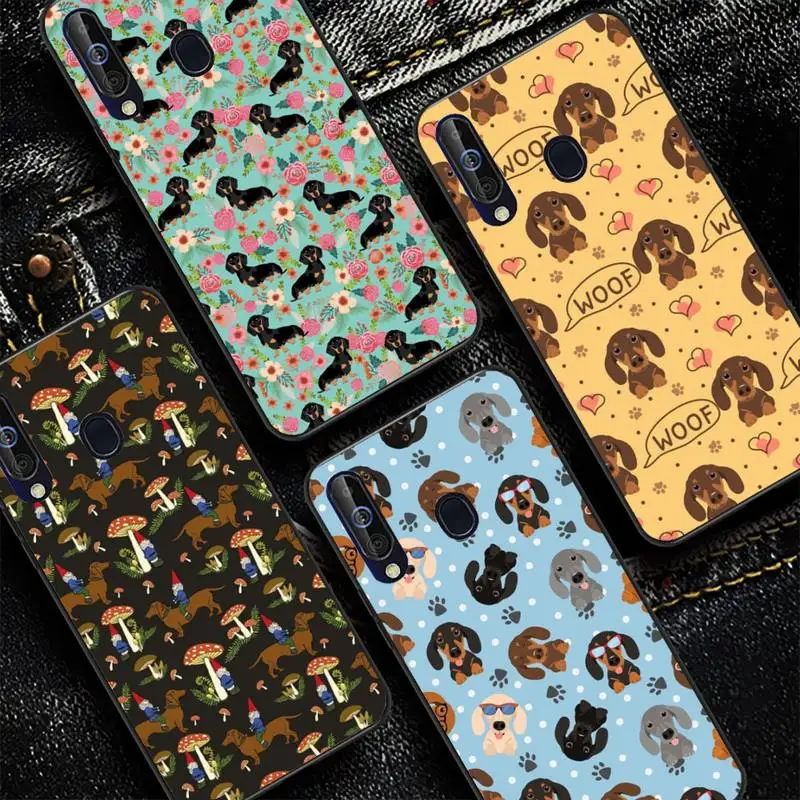 

Dachshund Dog Phone Case for Redmi 8 9 9A for Samsung J5 J6 Note9 for Huawei NOVA3E Mate20lite cover
