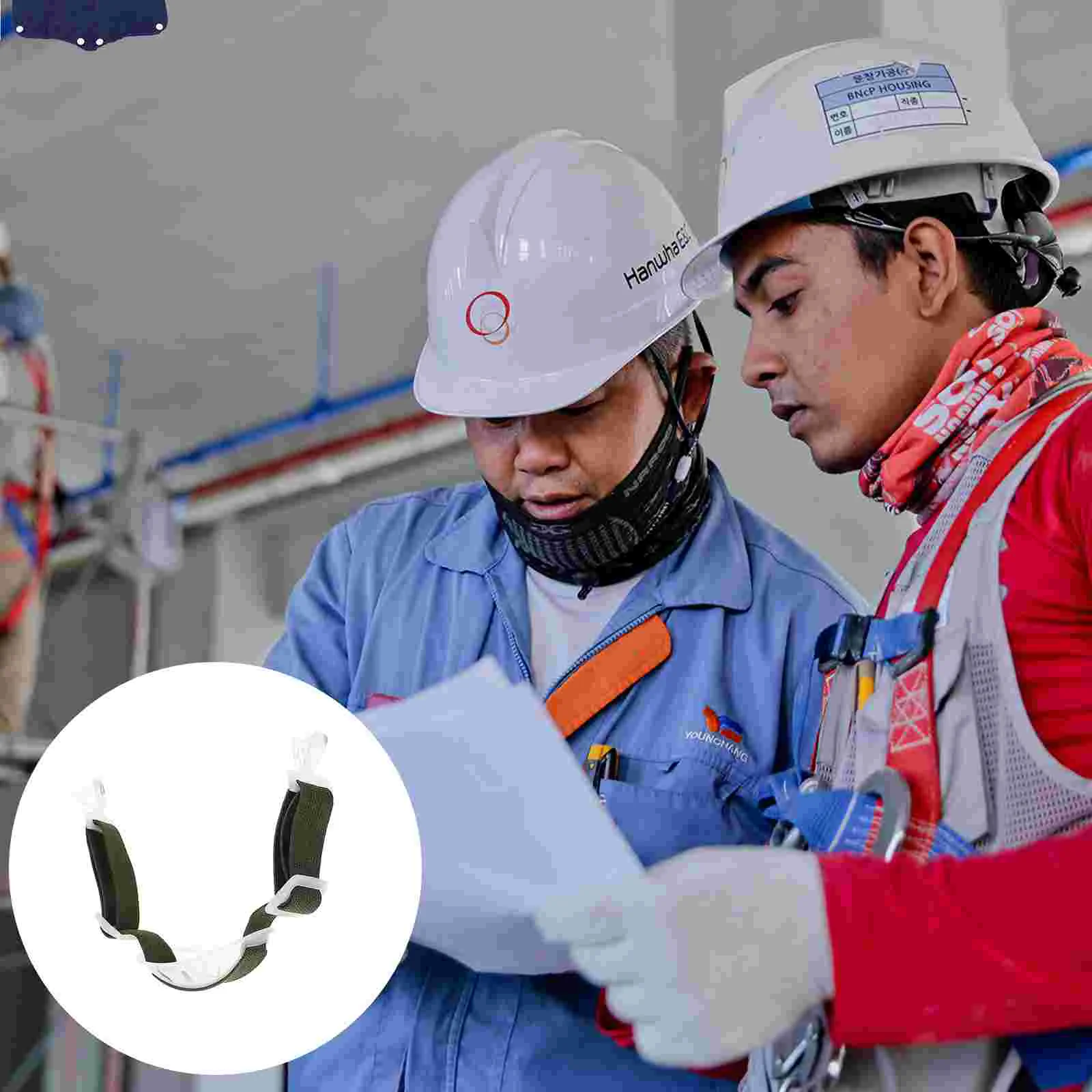 2-х шт. сменная фурнитура для каски эластичная защитная каска аксессуары ремня