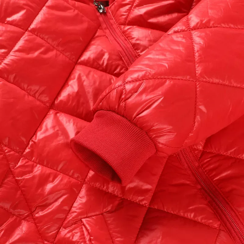 New2022 Thin Filling Cotton Jacket Spring And Autumn Casual Style Woman Parkas Female Coats