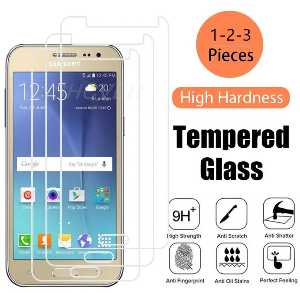 

For Samsung Galaxy J2 2015 Tempered Glass Protective On For Samsung Galaxy J2 J200 J200F J200H Screen Protector Film Cover