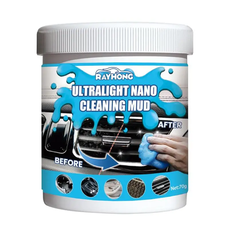

Car Cleaning Gel For Cleaning Machine Auto Vent Car Wash Interior Dust Remover Glue Computer Keyboard Dirt Cleaner Supplie Car