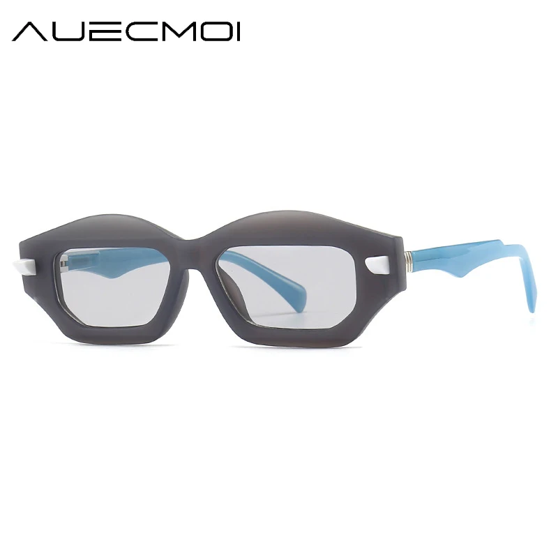 

Винтажные брендовые дизайнерские многоугольные солнцезащитные очки Y2K для мужчин и женщин, роскошные модные трендовые дорожные солнечные очки в стиле панк с небольшой оправой