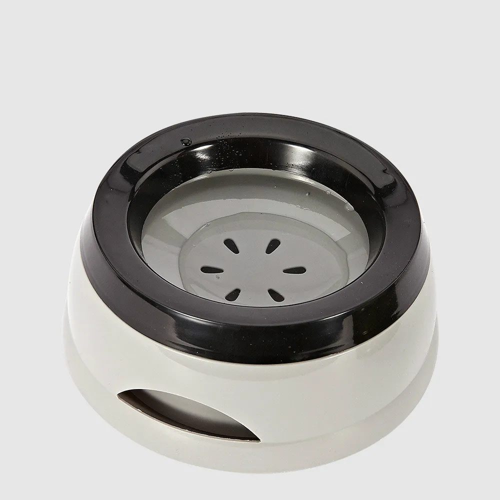 

Pet Dog Bowls Floating Not Wetting Mouth Cat Bowl No Spill Drinking Water Feeder Plastic Portable Dog Bowl Support Accessories