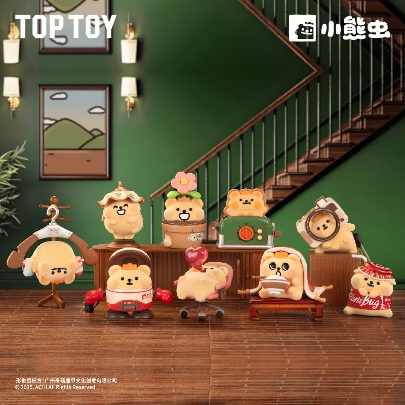 Фото TOPTOY Bearis Bug Hide and Seek Game Series Blind Box Toys Kawaii Аниме Фигурка Caixa Caja Surprise Mystery Box Куклы Подарок №1