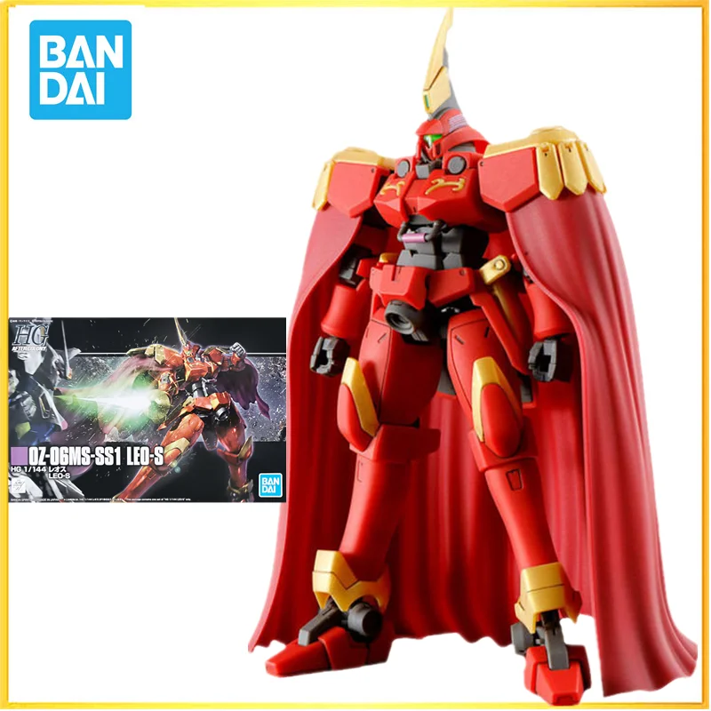 Anime Figure Hgac 1/144 Oz-06ms-ss1 Leo-s Action Figures Collectible Toys