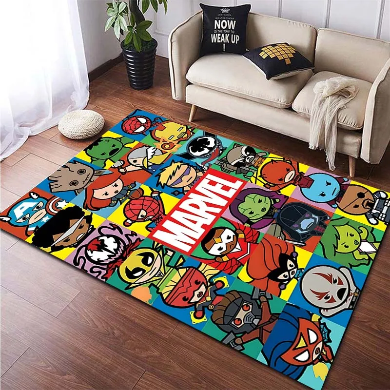 Коврик с логотипом Disney Marvel для гостиной спальни прикроватного столика ванной