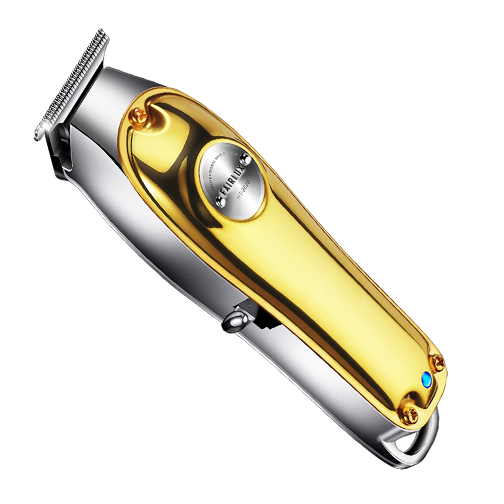 

8Pcs Hair Cutting Kit,Gold Cordless Hair Trimmer Men's Hair Clipper
