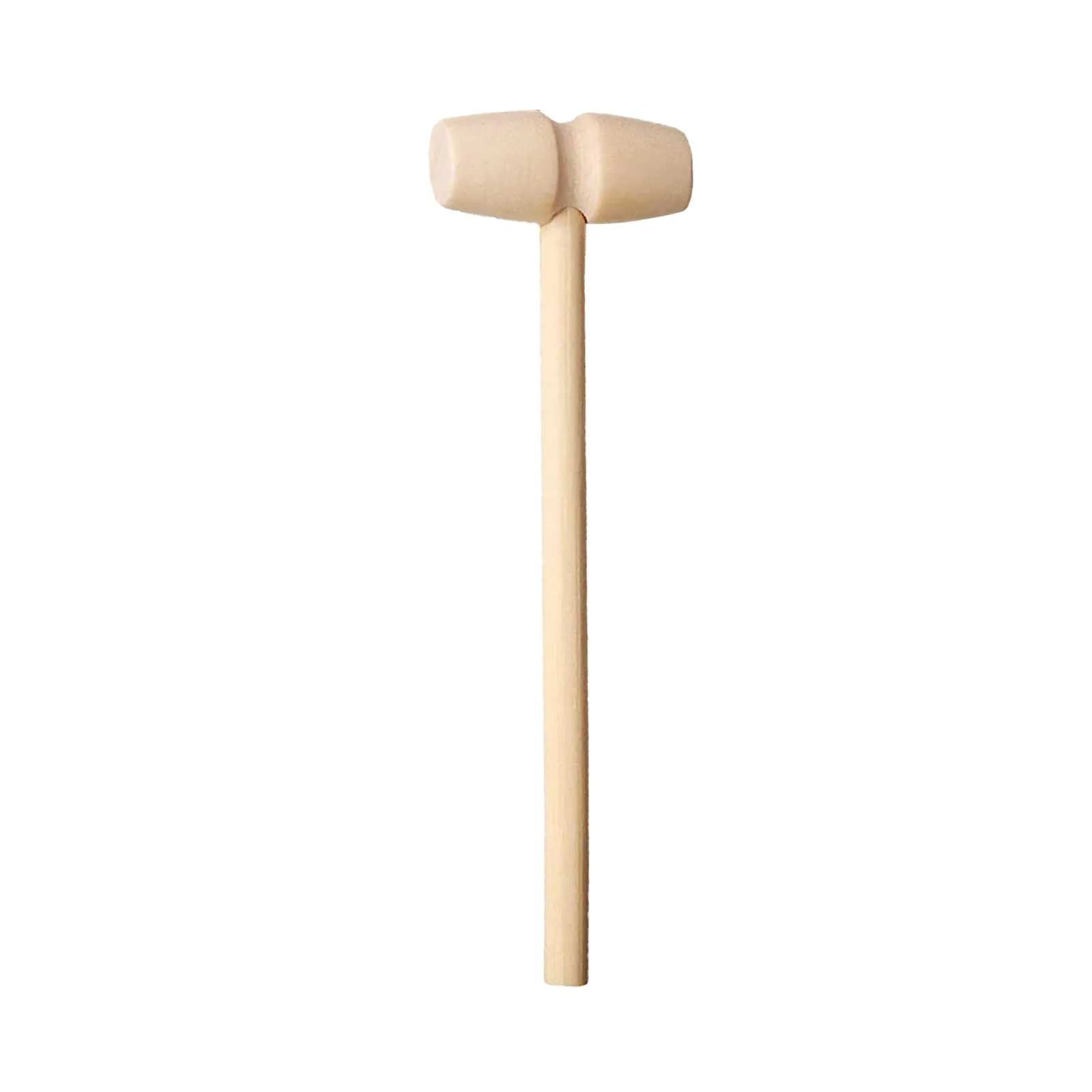 

Wooden Mini Cake Knocking Wooden Hammer Children's Hammer Toy Mallet Education