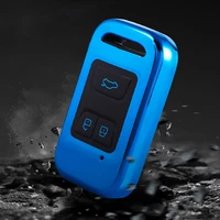 for chery tiggo 8 5x 4 glx 7 2019 2020 car key case cover soft tpu 3 buttons remote control protect ring auto accessories