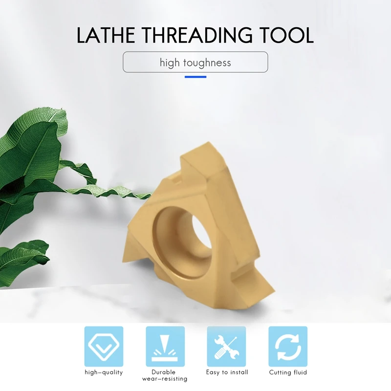 Расточная планка для токарного станка 1/2 дюйма с 10 шт. 16IR AG60 твердосплавные