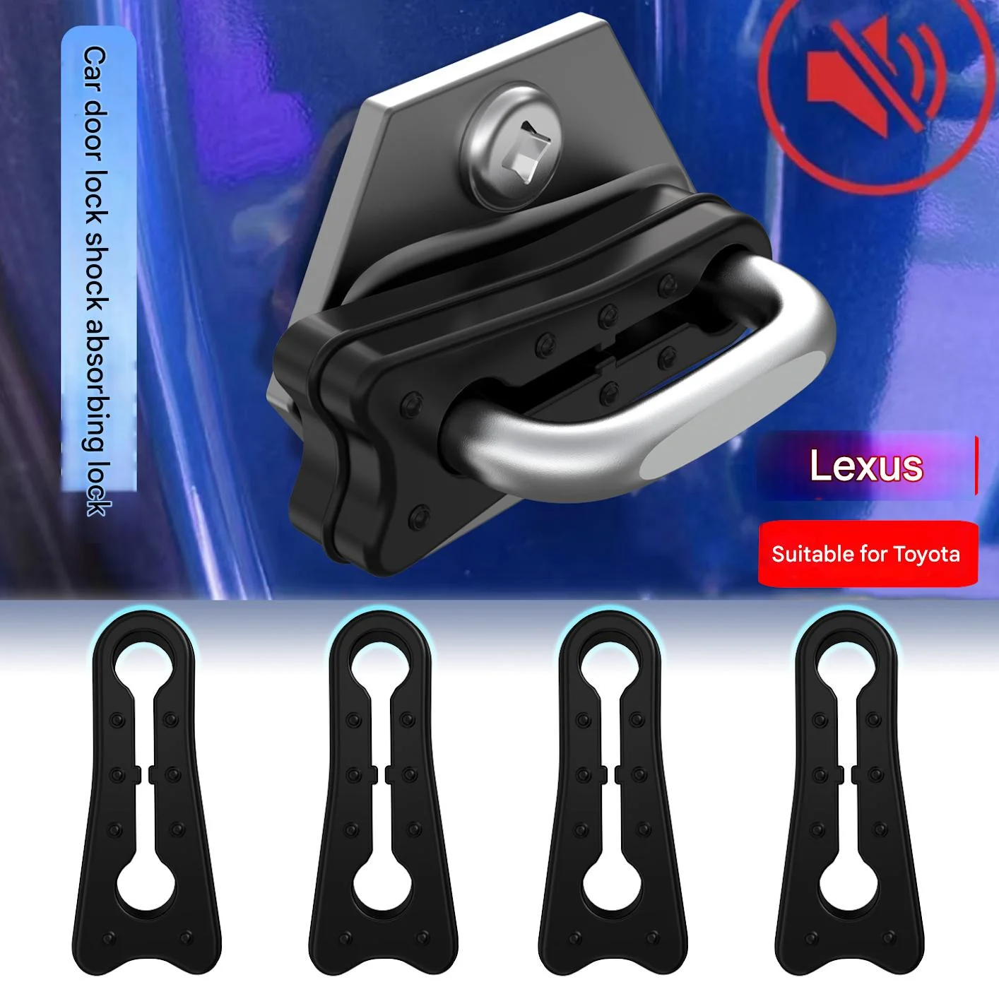 

4 шт. дверные амортизаторы для Toyota Prius Camry Corolla CHR C-HR RAV4 Land Cruiser Prado Sequoia Venza Highlander