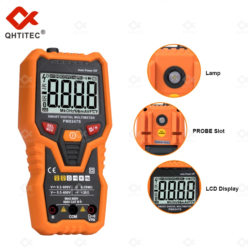 Интеллектуальный мультиметр QHTITEC PM8247S