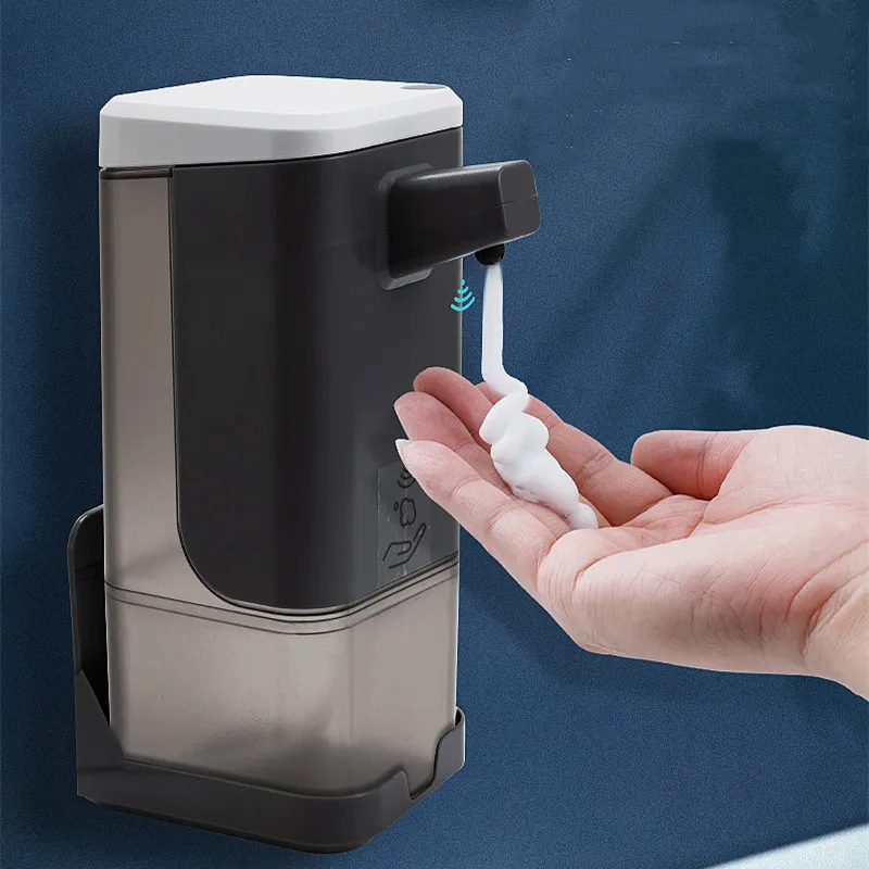

Бесконтактный автоматический сенсорный дозатор мыла, Диспенсер жидкого мыла с умным датчиком, дезинфицирующее средство для рук, аксессуар...