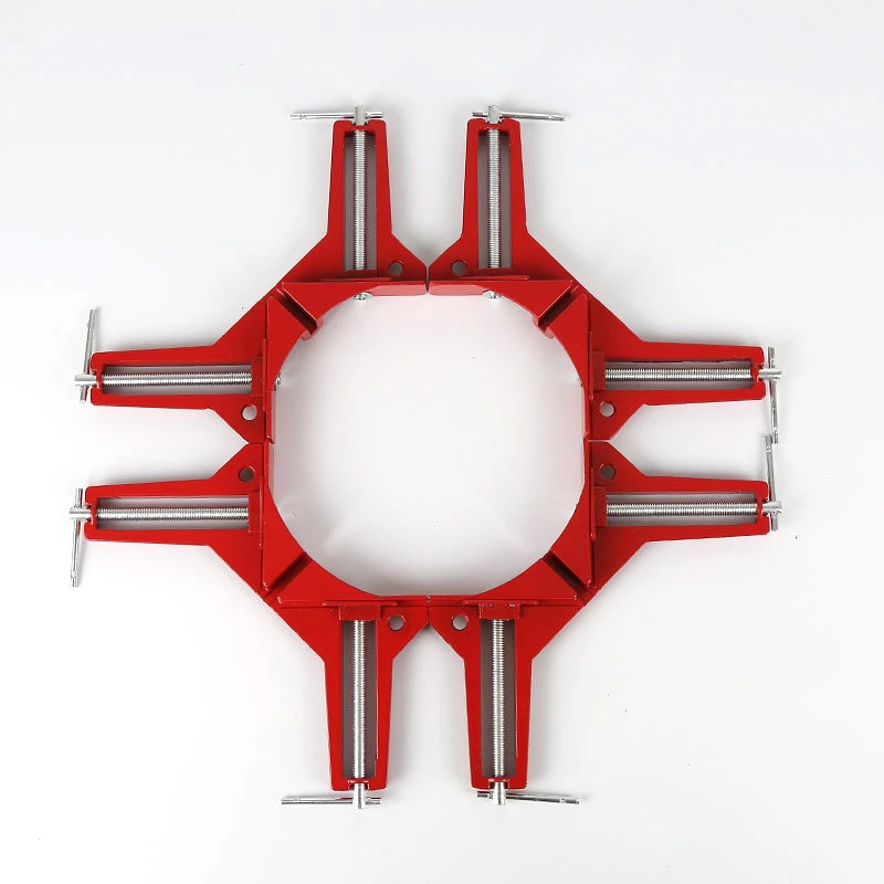 

1PCS 4 inch 90 Degrees Angle Clamp Right Angle Woodworking Frame Clamp DIY Glass Clamps Corner Holder Woodworking Hand Tool