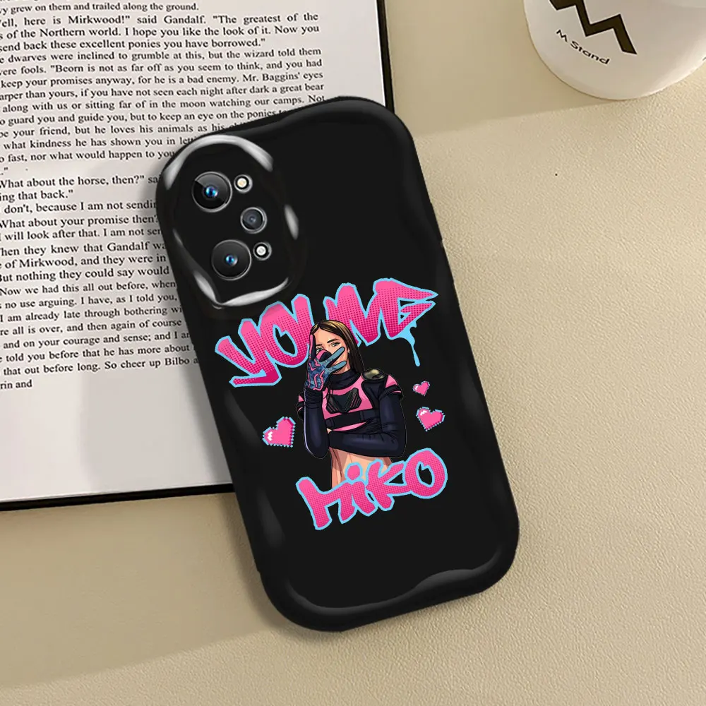 Чехол для телефона Young Miko Singer Xiaomi Redmi Note 13 12S 11 10 9 8 Pro Plus 13C 12C 10C 9C 9A 11T 11S 10T
