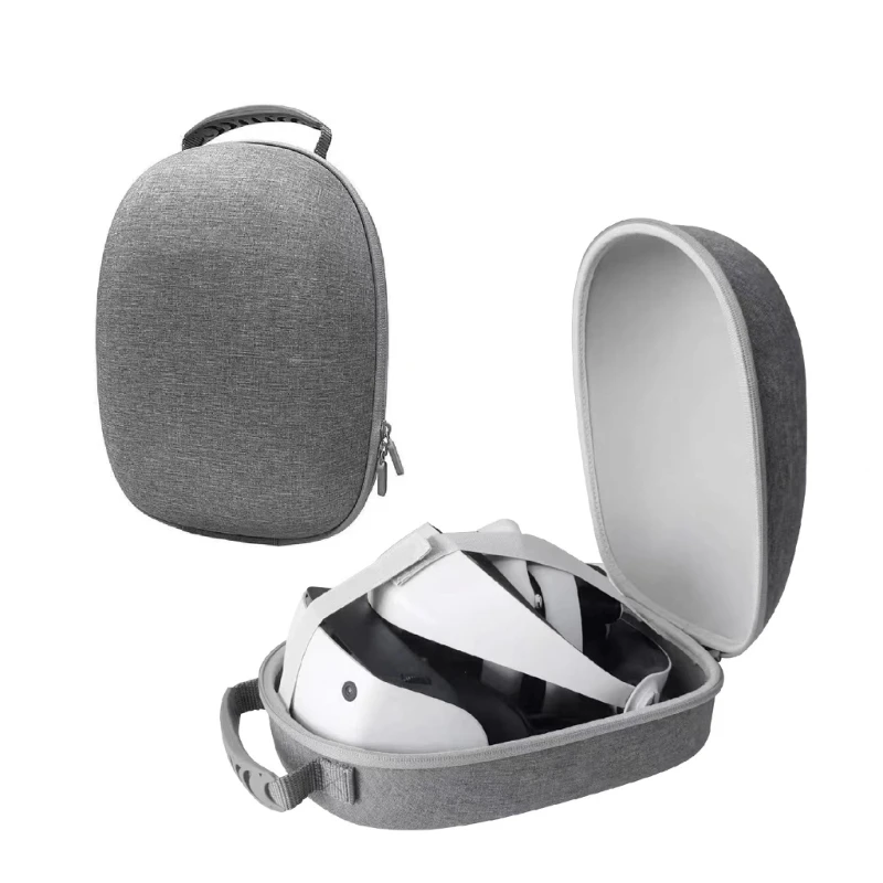 

All-in-One Carrying Box for PS VR2 Headset Bag Lens with Sticker Bands