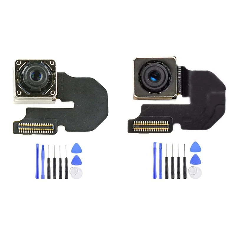 

Main Rear Camera For Iphone +Screwdriver Tool Rear Camera Lens Back Camera Flex Cable Camera Repair Phone Parts
