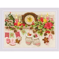 zz6298 cross stitch kits cross stitch kit embroidery threads for embroidery set christmas crafts for adults embroidery needles