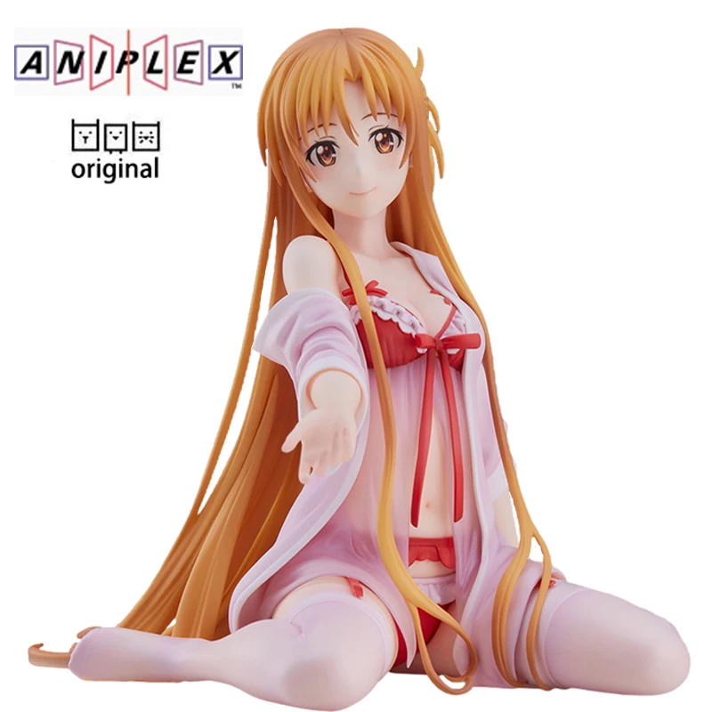 

Оригинальная Пижама Yuuki Asuna в наличии Aniplex, меч, искусство онлайн, SAO 1/7, экшн-фигурка, аниме, Коллекционная модель, детские игрушки, орнамент