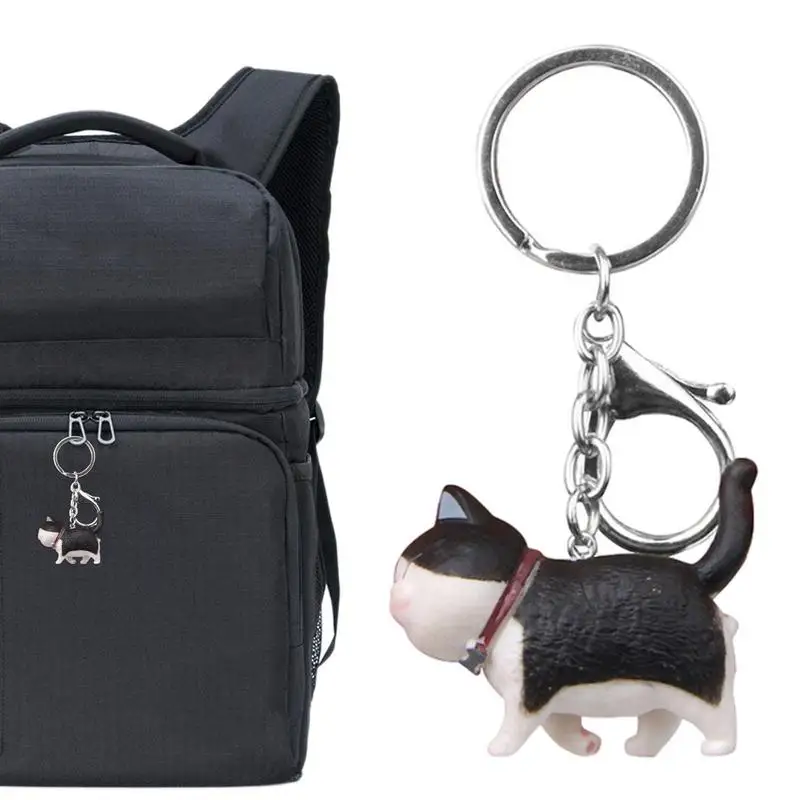 

Cute Cat Keychain Pendant Cute Cat Pendant For Kids Kawaii Keychain With Cartoon Cats For Bags Wallets Cat Car Accessories