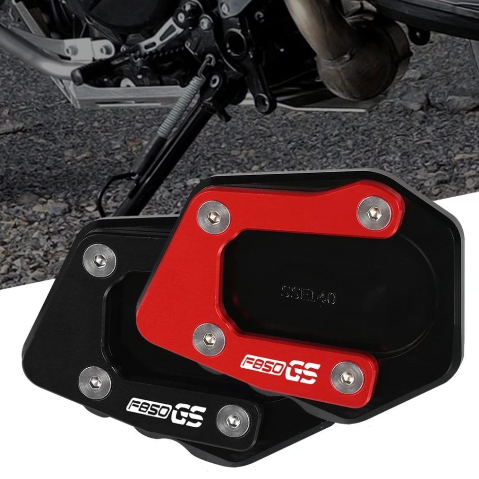 

F850 GS Motorcycle Side Stand Extension Pad Kickstand Enlarger Support Extension Support Plate For BMW F850GS Adventure F 850 GS