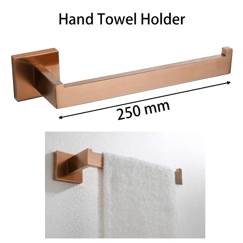 

Набор аксессуаров для ванной SEKOVA, матовое розовое золото