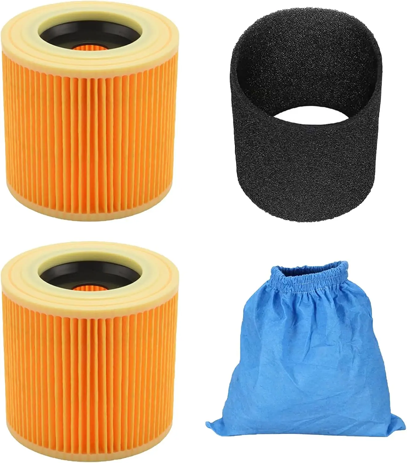 

Фильтрующие мешки для влажной и сухой пены, фильтр для пылесоса Karcher MV1 WD1 WD2 WD3, фильтрующий мешок, детали для пылесоса