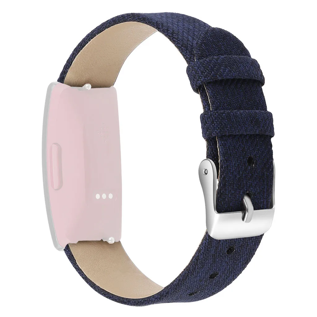 

Тканый холст для часов HR замена Inspire/Inspire кожаный ремешок аксессуары браслет для детей