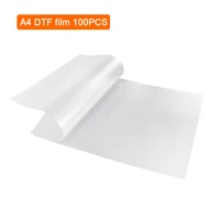 100pc a3 a4 dtf directly pet transfer film for dtf ink printing and transfer dtf pet film for direct to film printing printer a4