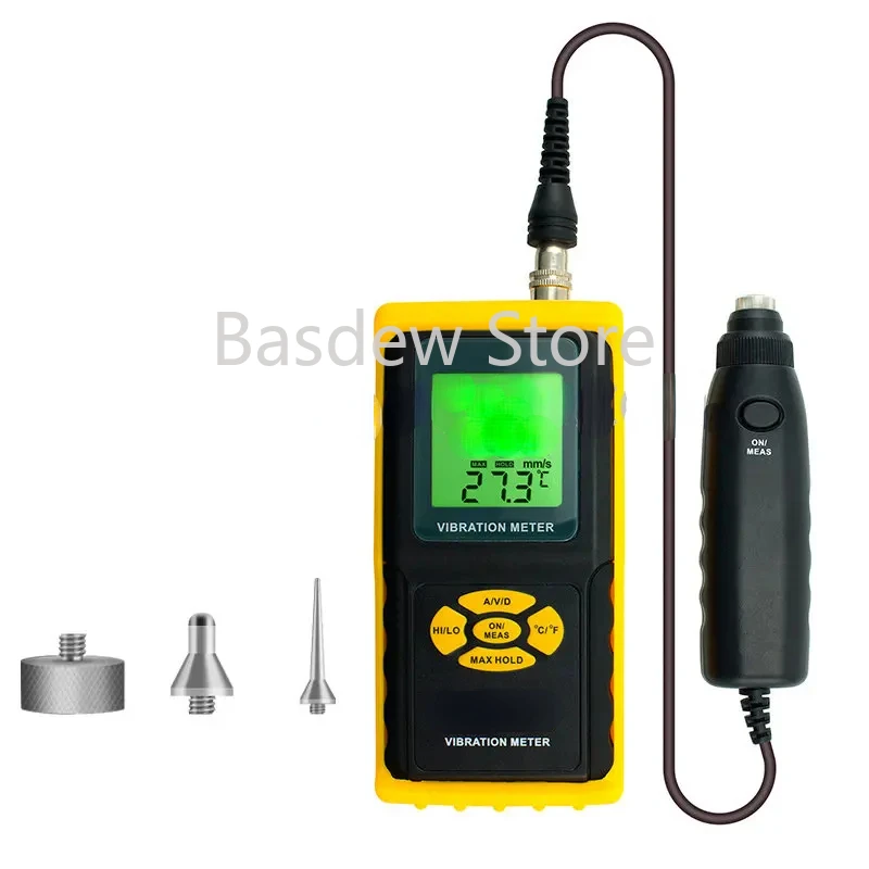 Измерительный анализатор AR63B цифровой прецизионный измеритель вибрации тестер