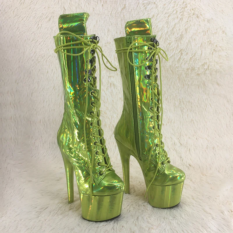 Leecabe stock  17CM/7inches  platform Pole Dance boot