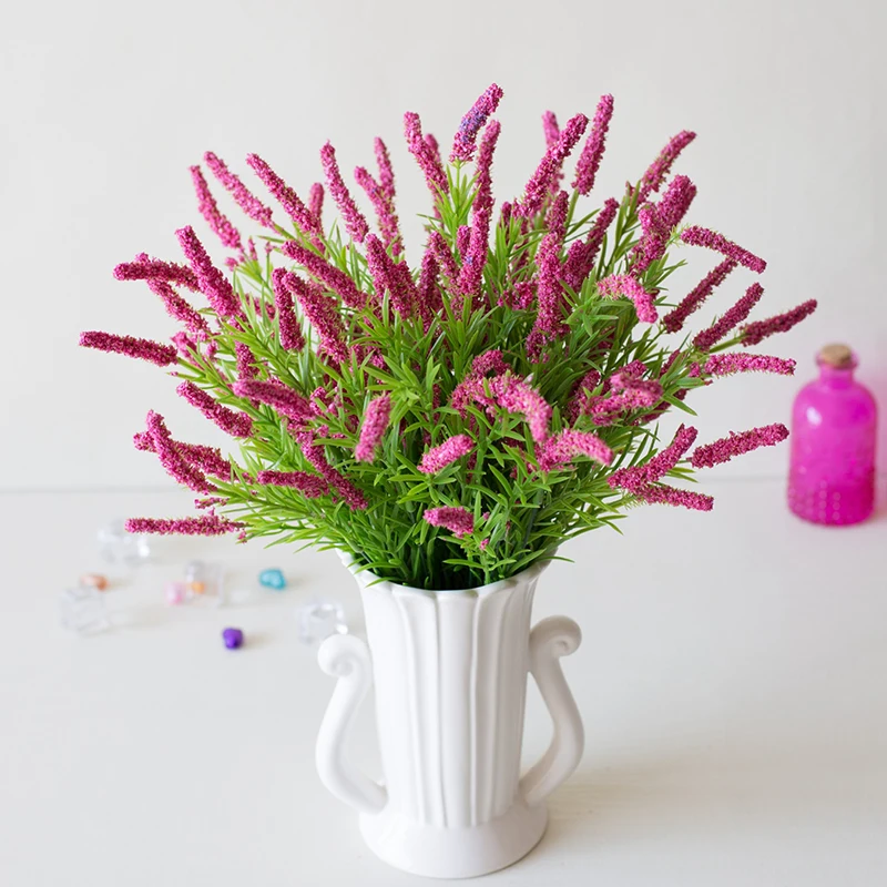 Koko недорогой Прованс Лавандовая пена искусственные цветы букет свадебное