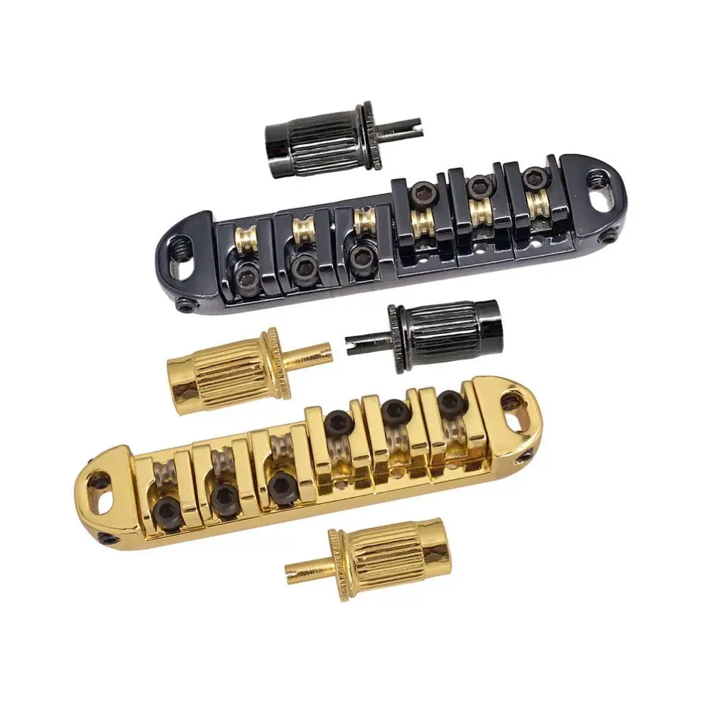 

Roller Saddle Locking Bridge for LP Electric Guitar Tune-o-matic