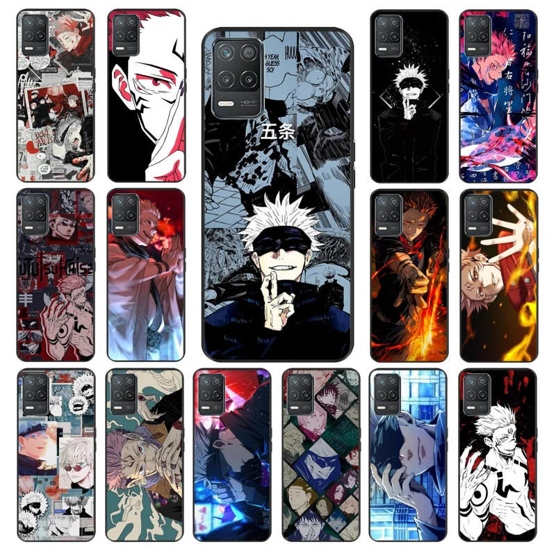 

Jujutsu Kaisen Gojou Satoru Case for OPPO Realme GT 2 Pro X2 Pro XT C25S 8 7 6 Pro 6i GT Master C3 C21 C21Y C11 X3 SuperZoom